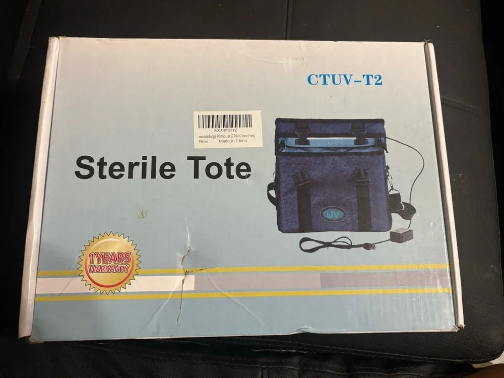 Sterilizer Portable Sterile Tote with USB Input CTUV-T2 New 4W UVC Light